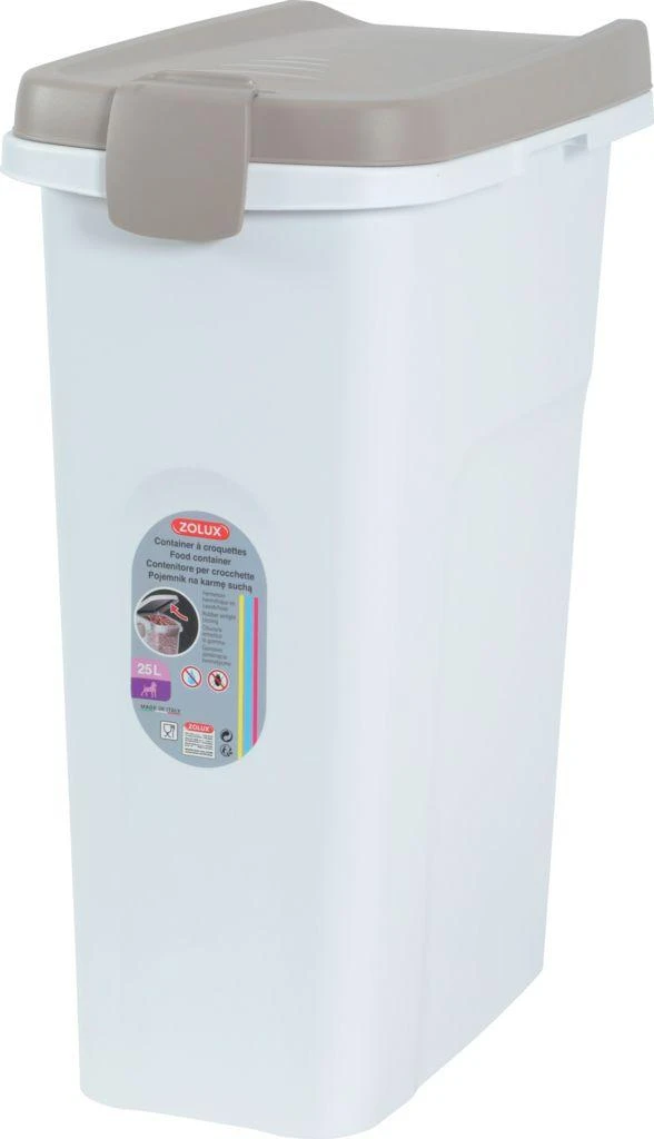 Zolux Statinė IRONpet su dangčiu 25 l/12 kg, 1 vnt.