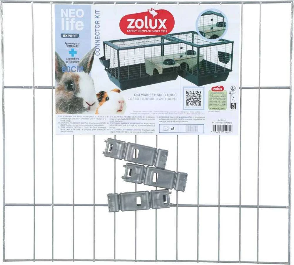 Narvų Sujungimo Rinkinys - ZOLUX Neolife L Metalas/Plastikas Sidabrinė
