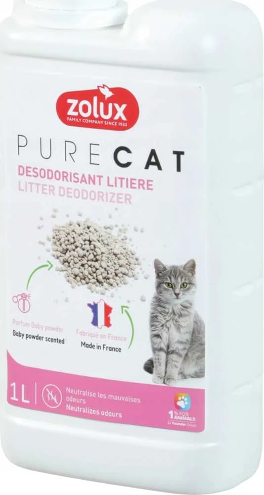 ZOLUX Works dezodorantas PURECAT arba minkštiems batams 1 l