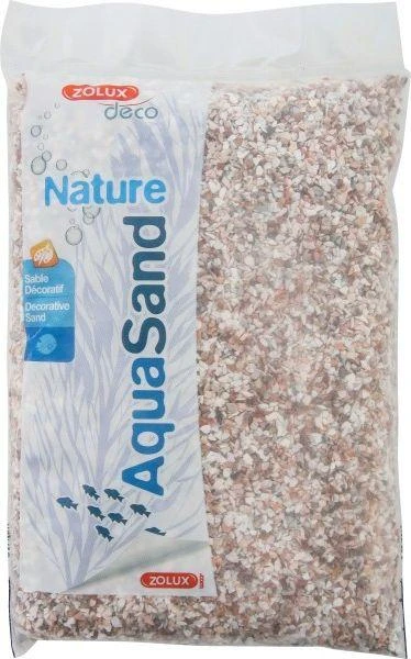 Zolux akvariumo substratas su kristobalitu, 4kg, rožinis