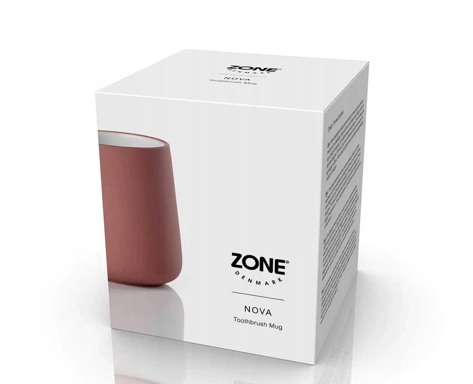 Zone Dantų šepetėlių stovas Peach Raudona Nova 33295
