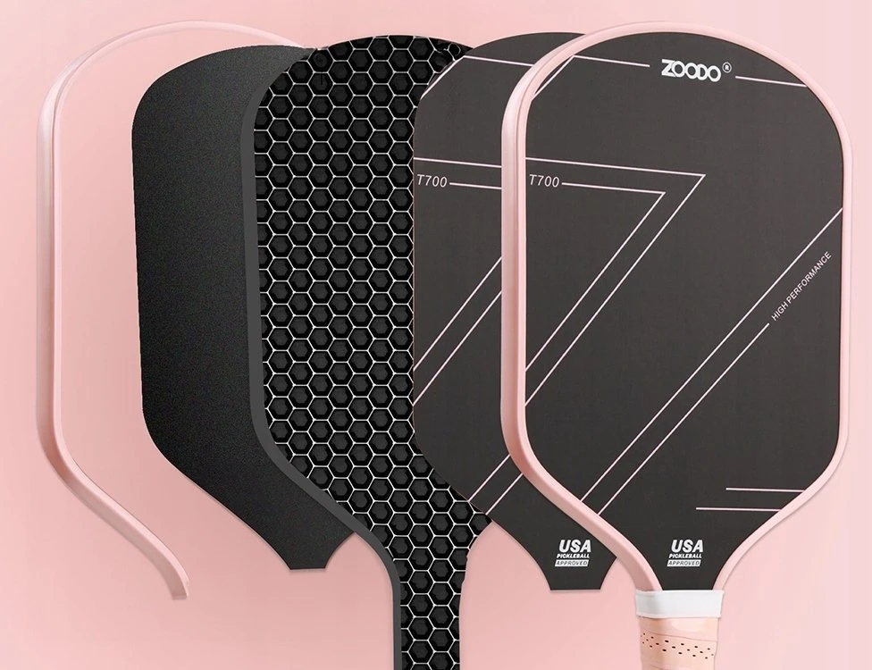 ZOODO Rinkinys do pickleball P2 Rožinė