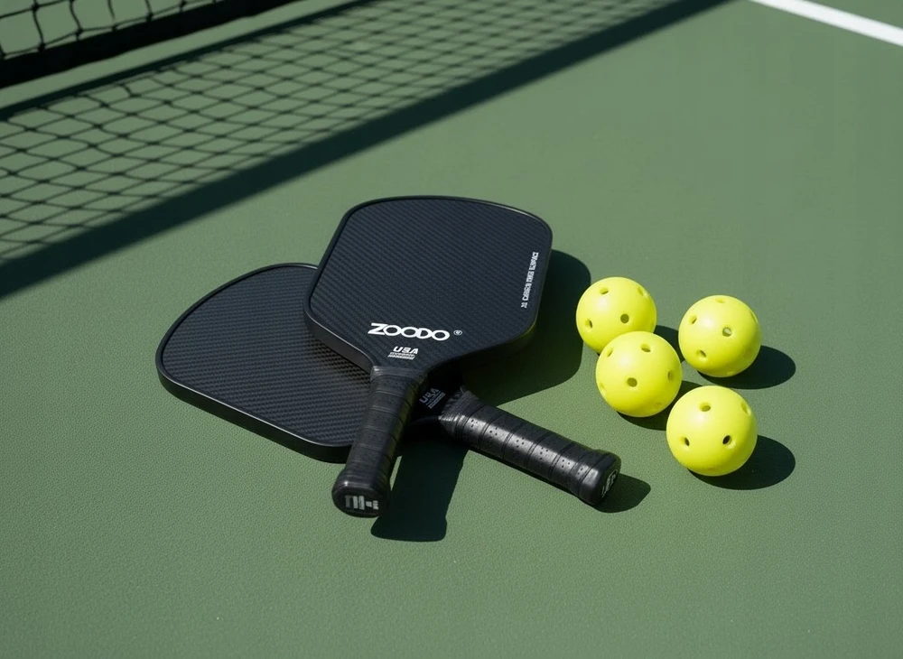 ZOODO Rinkinys Do Pickleball P6 Juodas
