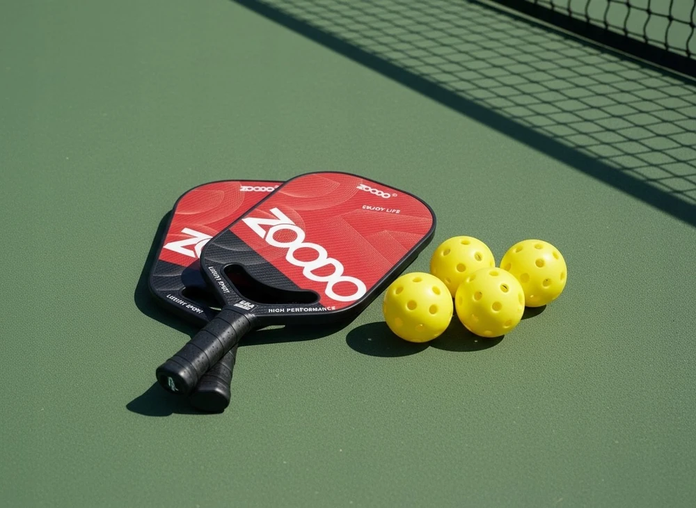 ZOODO Rinkinys Do pickleball P8 Raudona