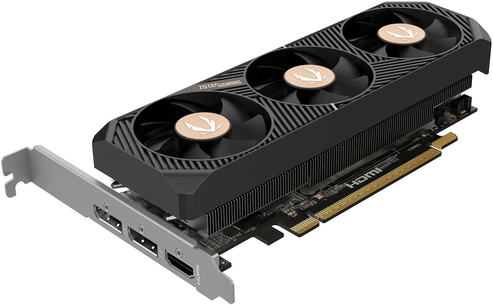 Vaizdo plokštė ZOTAC GAMING GeForce RTX 5050 žemo profilio, 8192 MB GDDR6