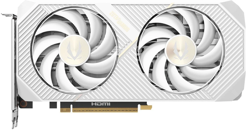 Vaizdo plokštė ZOTAC GAMING GeForce RTX 5070 Twin Edge OC Baltas Edition, 12288 MB GDDR7