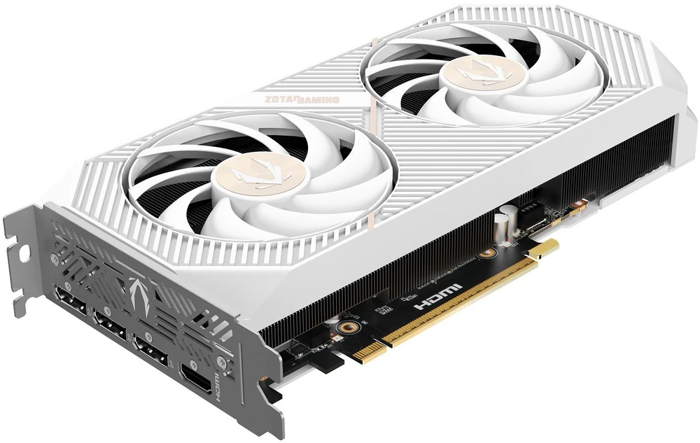 Vaizdo plokštė ZOTAC GAMING GeForce RTX 5070 Twin Edge OC Baltas Edition, 12288 MB GDDR7