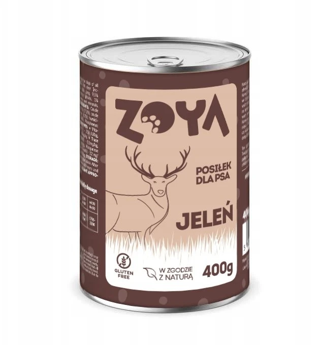 ZOYA Deer – drėgnas ėdalas šunims – 400g