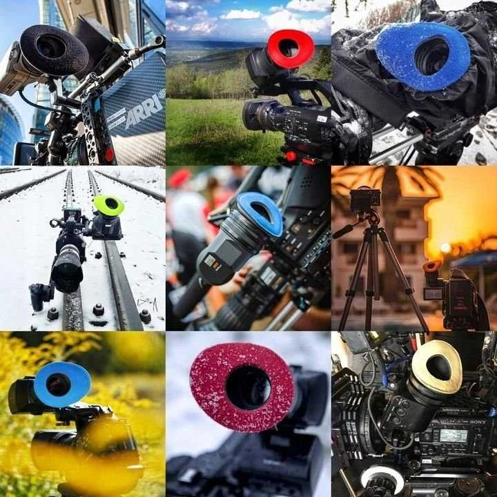 ZPH Apsauga NUO PIEŠTUKO ant vaizdo ieškiklio gaubto 100x86mm, skirta Arri Sony BlackMagic kamerai / OYZ02