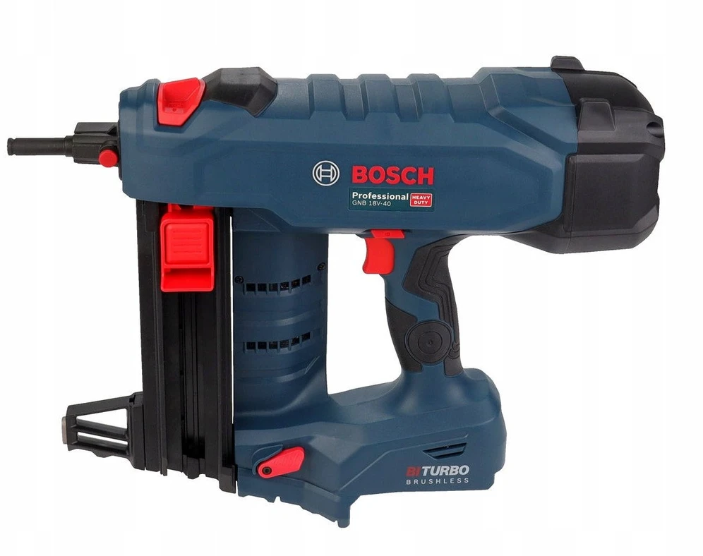 Akumuliatorinė viniakalė BOSCH GNB 18V-40 Solo su priedais