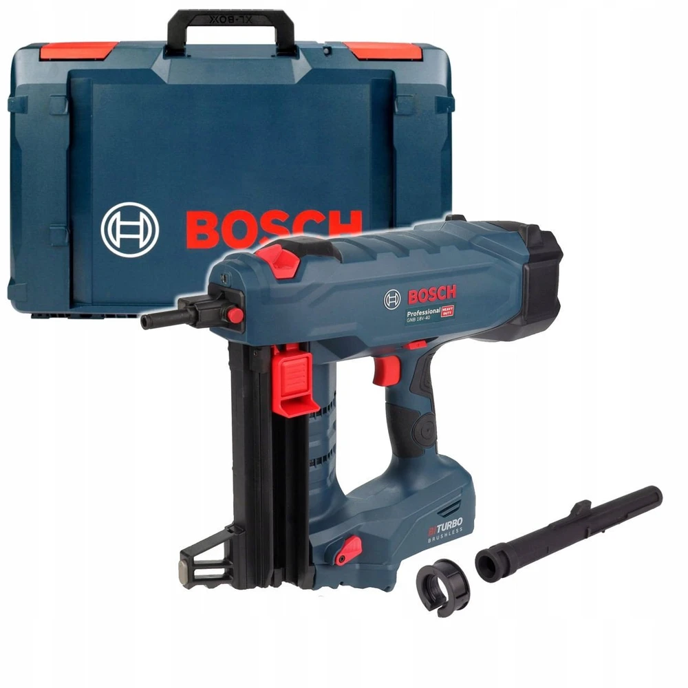 Akumuliatorinė viniakalė BOSCH GNB 18V-40 Solo su priedais