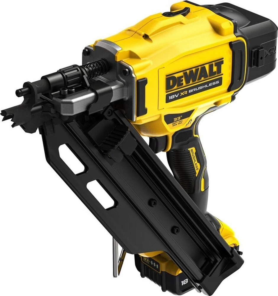 DeWalt Akumuliatorinė viniakalė DCN930P2, 18 V, 2x5,0 Ah,  50–90 mm