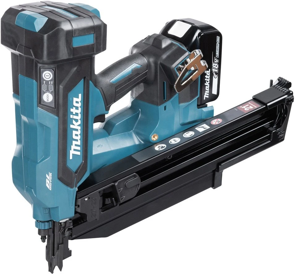Akumuliatorinė viniakalė MAKITA 18V 21° 50-90mm