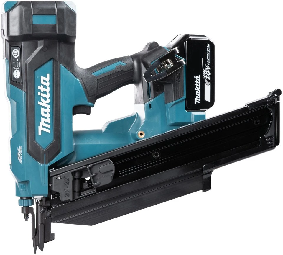 Akumuliatorinė viniakalė MAKITA 18V 21° 50-90mm