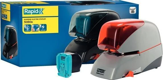 Zszywacz Rapid Zszywacz elektrinis Supreme 5080e sidabrinė 80 kartek RAPID 20993411