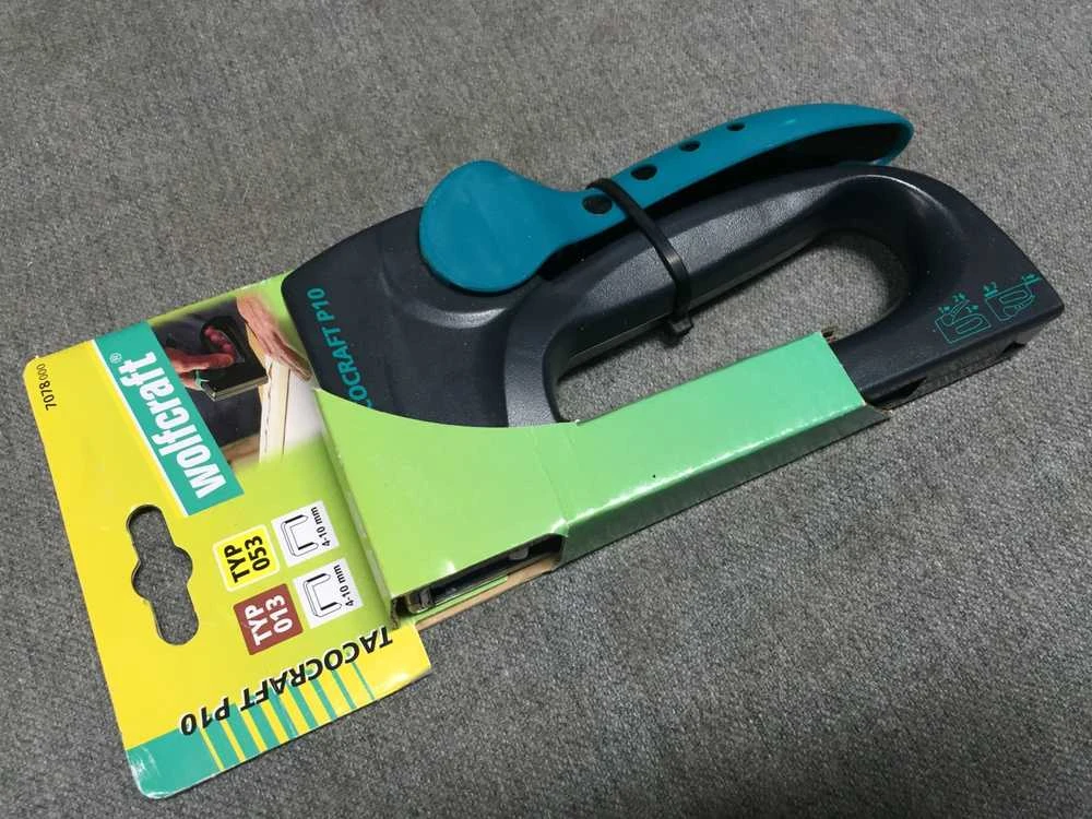 Mechaninis apkabėlių plaktukas Wolfcraft Tacocraft P10