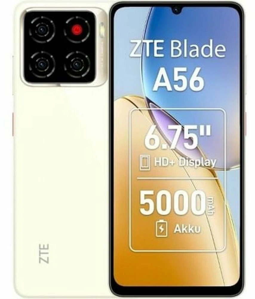 Išmanusis telefonas ZTE Blade A56 Auksinis
