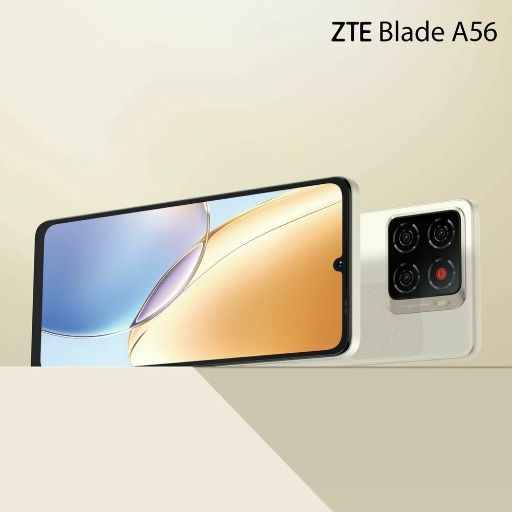 Išmanusis telefonas ZTE Blade A56 Auksinis