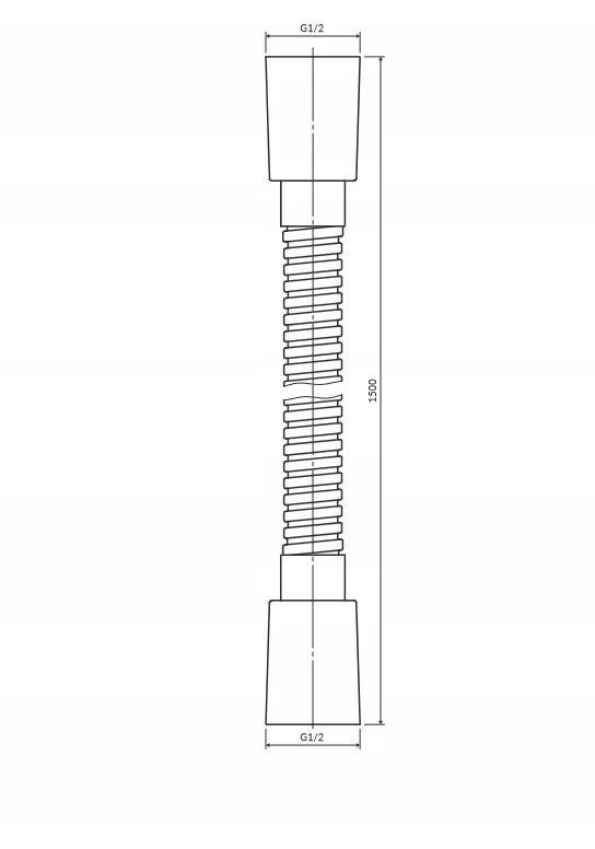 Zucchetti dušo žarna DUŠO ŽARNA 150 CM ŠEPETĖTU Varis