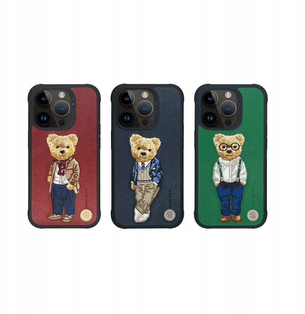 Dėklas ZUCK BEAR LONDON CLASSIC, skirtas IPHONE 15 Pro Max mayfair swank