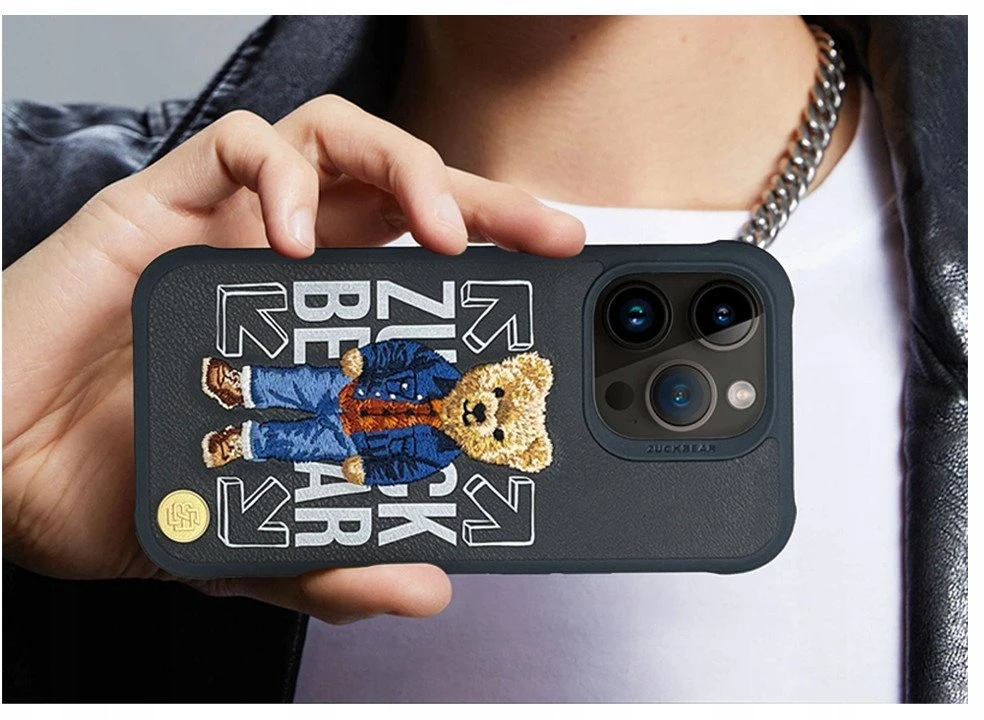 ZUCK BEAR dėklas SAN FRANCISCO FORTUNE, skirtas IPHONE 15 Pro Max socal vibracijai