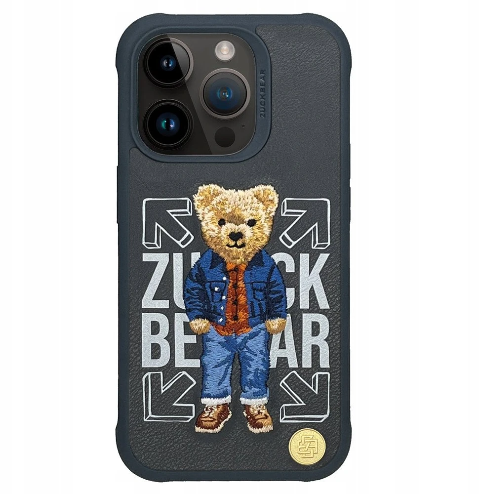 ZUCK BEAR dėklas SAN FRANCISCO FORTUNE, skirtas IPHONE 15 Pro Max socal vibracijai