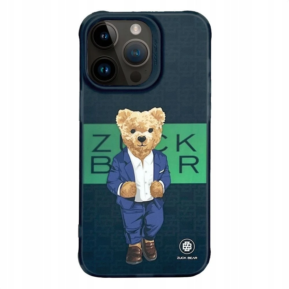 Inne ZUCK BEAR dėklas FRENCH RIVIERA, skirtas IPHONE 15 Pro Max saint tropez shimmer