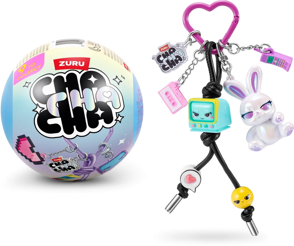 Zuru *****PIRKITE „CHA CHA Charms“ „pasidaryk pats“ raktų pakabuką, 24 vnt./vnt., 17503