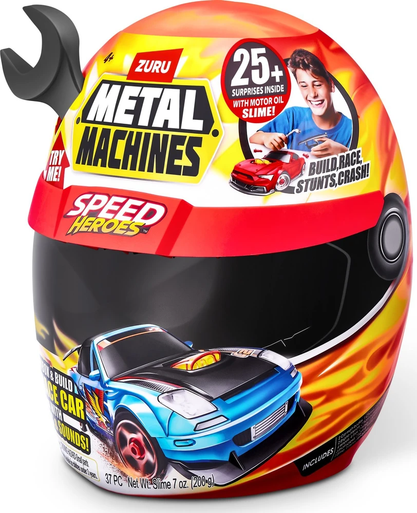 Metal Machines Metalinės mašinos – „Speed ​​Hero“ šalmo žaidimo rinkinys (67125)