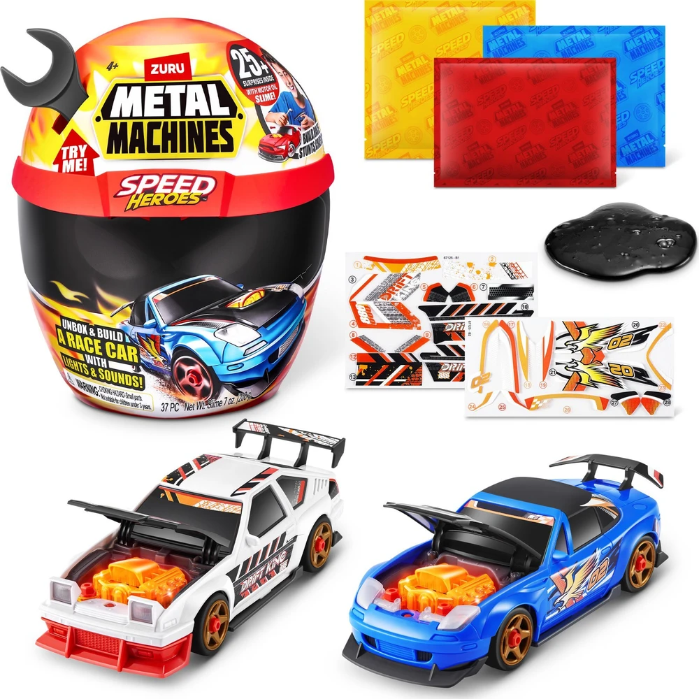 Metal Machines Metalinės mašinos – „Speed ​​Hero“ šalmo žaidimo rinkinys (67125)