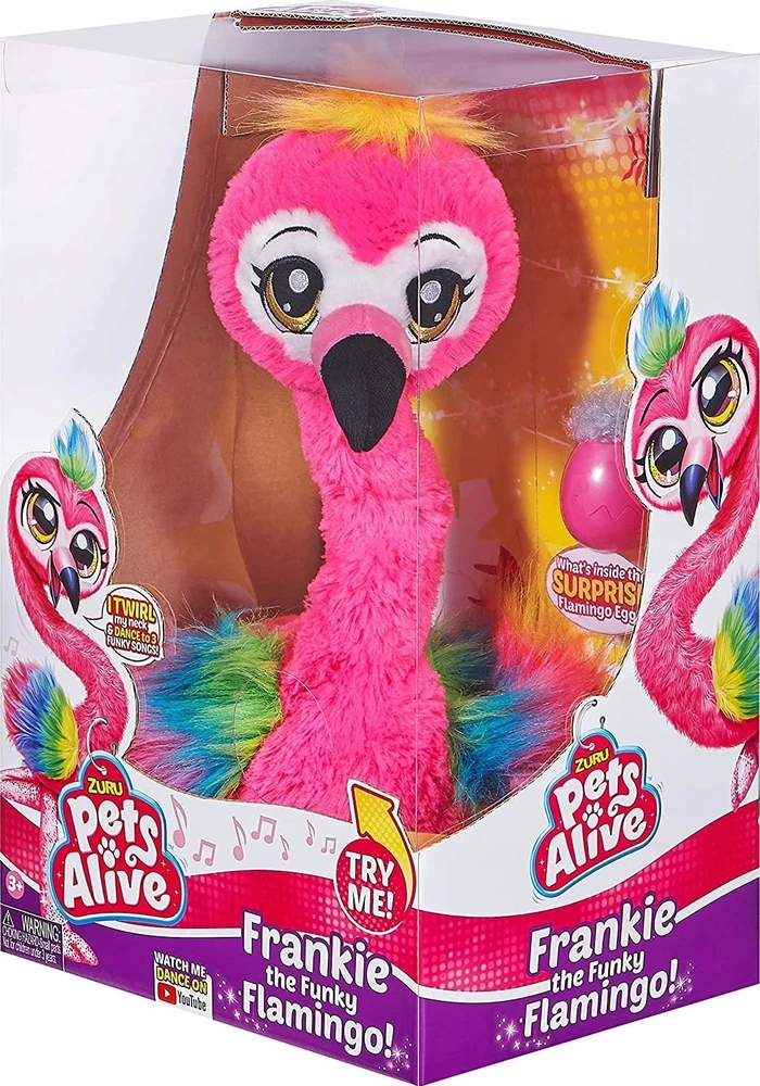 Zuru PetsAlive Frenkis linksmasis flamingas