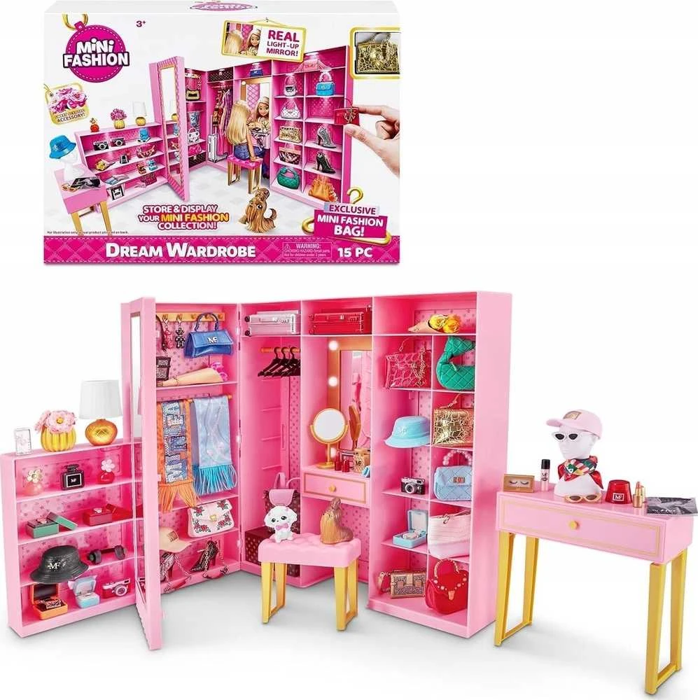 Zuru Mini Brands mados svajonių spinta