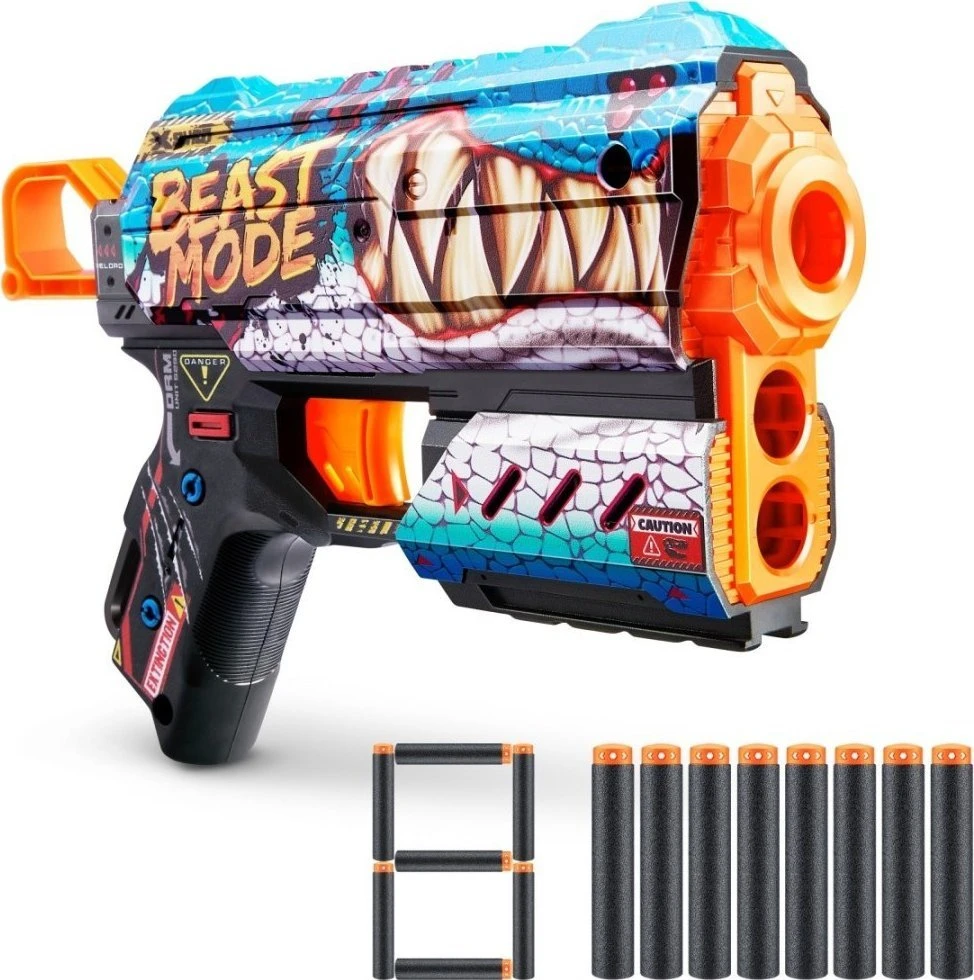 XShot Skins srauto paleidimo priemonė (8 rodyklės) žvėris