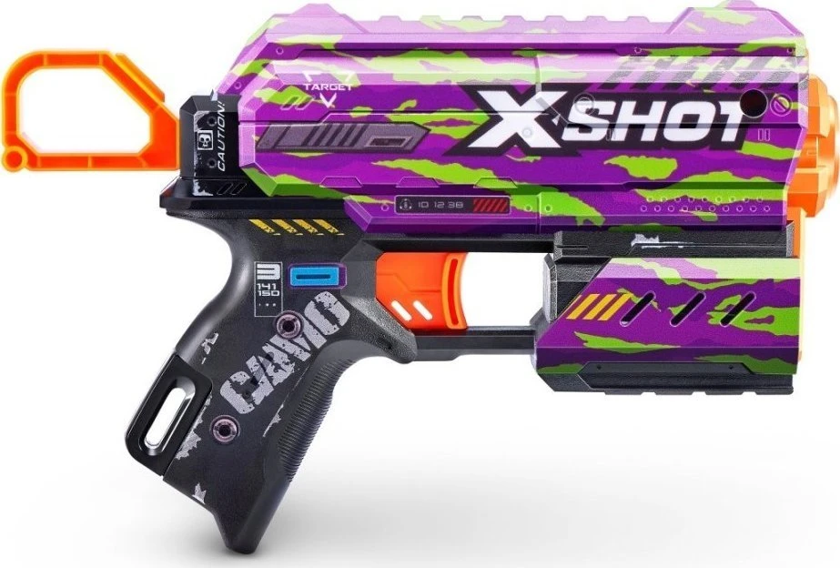 Zuru XShot Skins flux paleidimo priemonė (8 smiginiai) kryžmažiedis