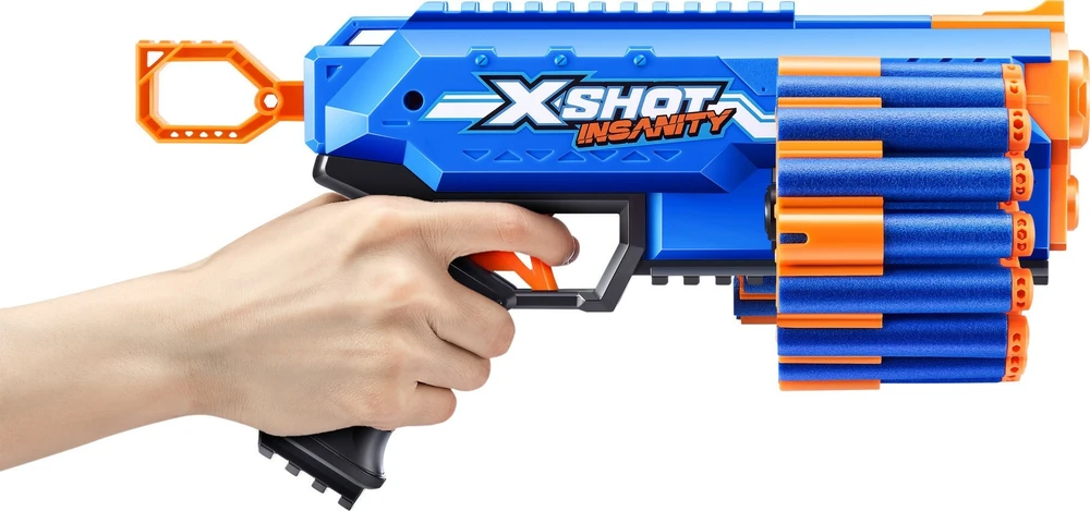 Zuru XSHOT - Beprotybės 1 serija Manic - 24Darts - (36603)