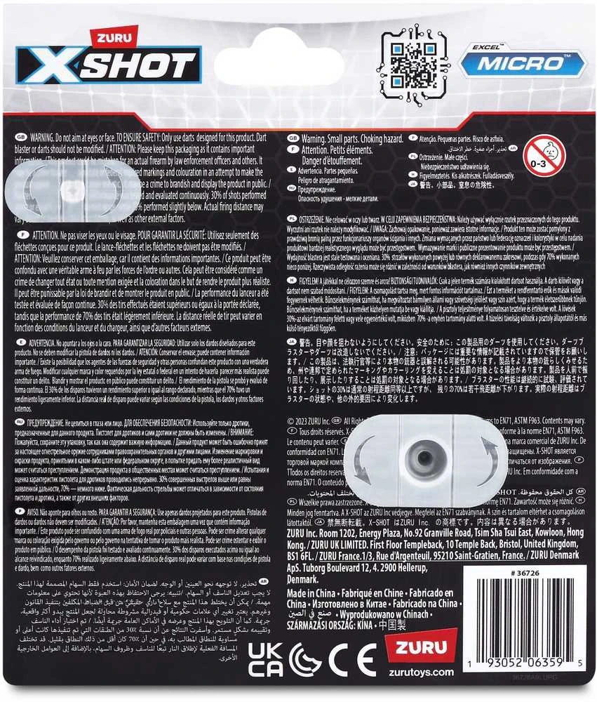 XShot X-SHOT žaislinis šautuvas Micro 2.0, 36726TQ1