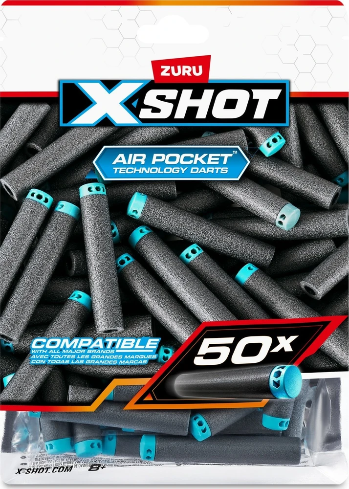 XShot X-SHOT šoviniai Excel, 50vnt., 36588