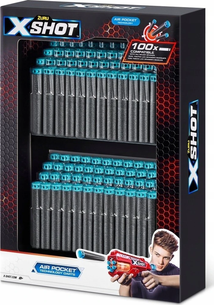 XShot *****ZURU X-SHOT Excel rodyklių rinkinys 100vnt 5639