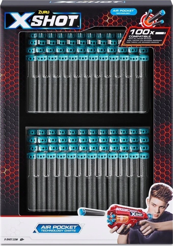 XShot *****ZURU X-SHOT Excel rodyklių rinkinys 100vnt 5639