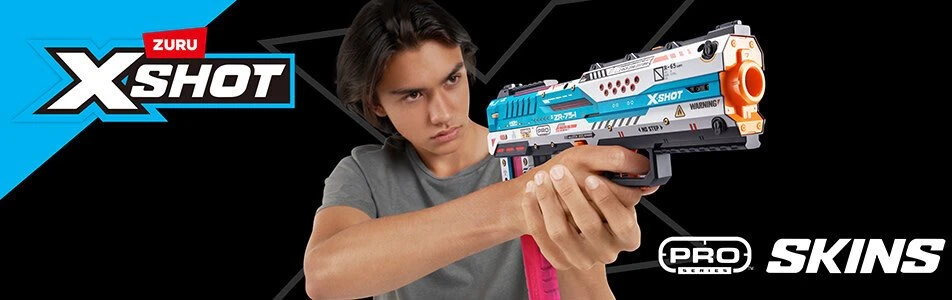 Zuru XSHOT – SKINS Pro serija – Fury-X Blaster (40 strėlyčių) – (36772)