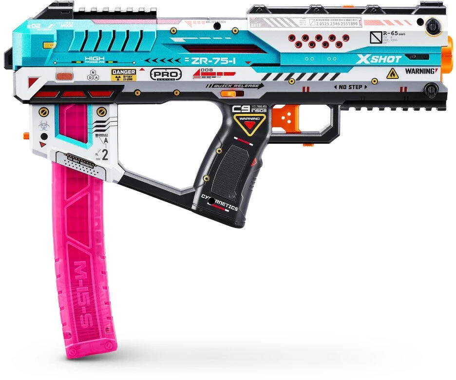 Zuru XSHOT – SKINS Pro serija – Fury-X Blaster (40 strėlyčių) – (36772)