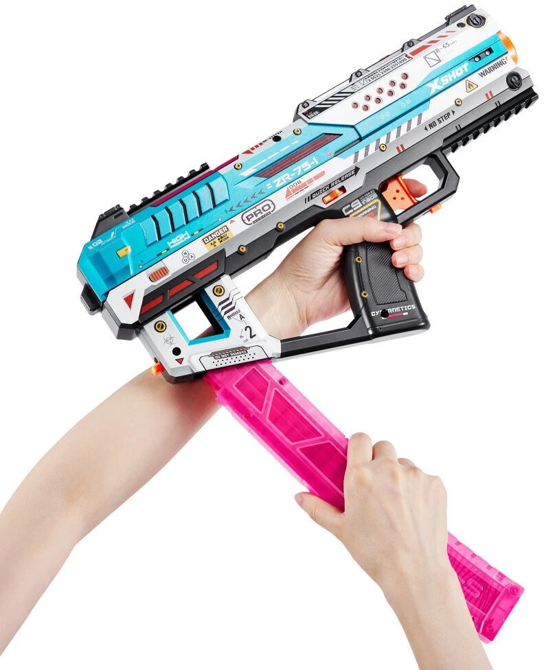 Zuru XSHOT – SKINS Pro serija – Fury-X Blaster (40 strėlyčių) – (36772)