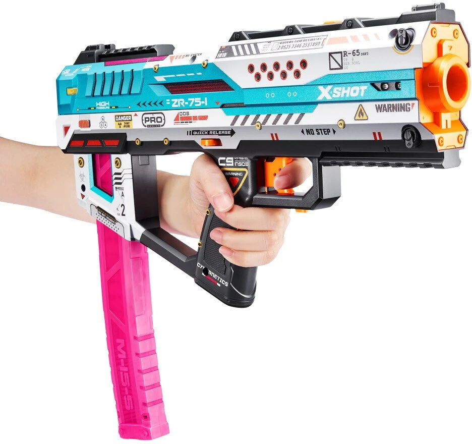 Zuru XSHOT – SKINS Pro serija – Fury-X Blaster (40 strėlyčių) – (36772)