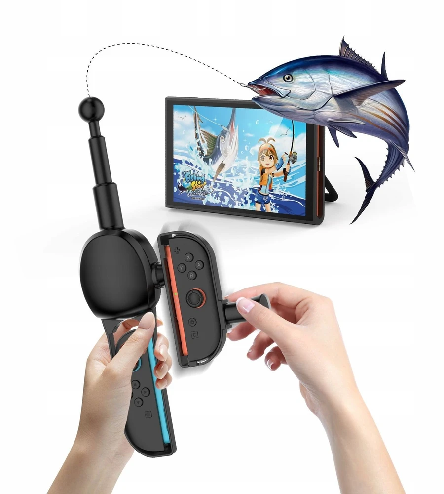 JYS Meškerė Laikiklis Tvirtinimas Nintendo Switch 2 NS2 Joy-Con JYS-NS2285 (SB11074)
