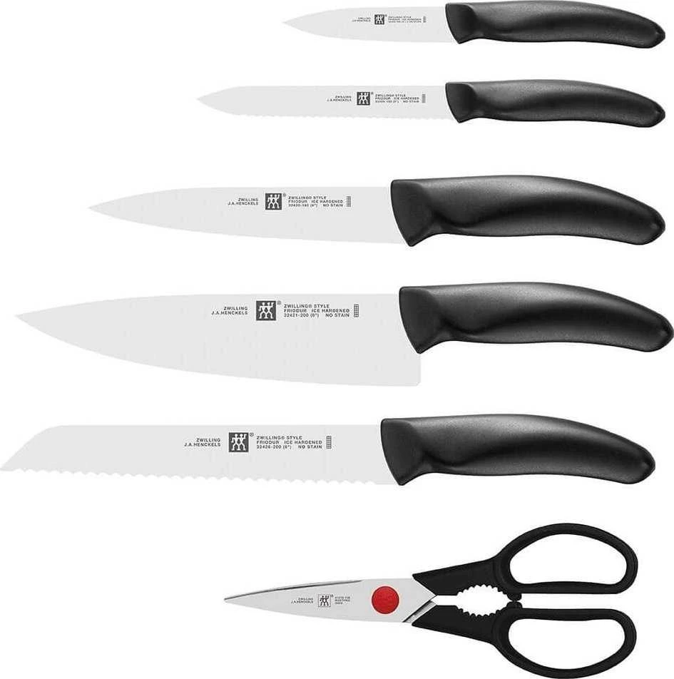 Zwilling Style Rinkinys savaime galandančiame blokelyje, 7 vnt., maži