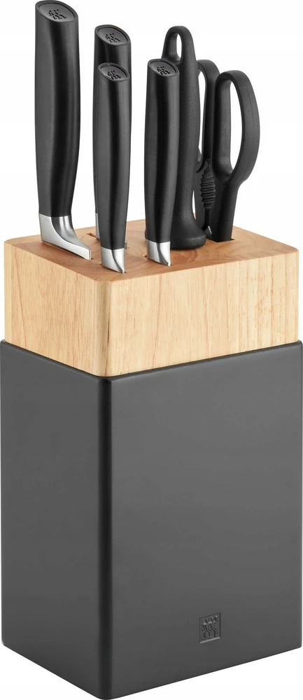 Zwilling All Star Rinkinys W Bloku 7 el. juoda
