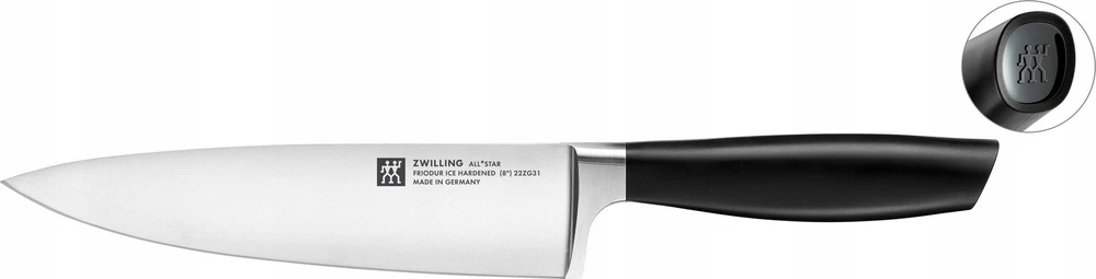 Zwilling All Star Rinkinys W Bloku 7 el. juoda