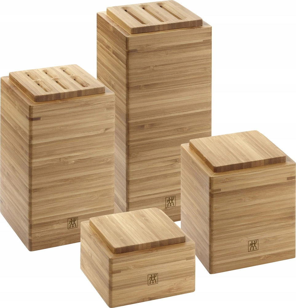 4 Zwilling bambuko konteinerių rinkinys