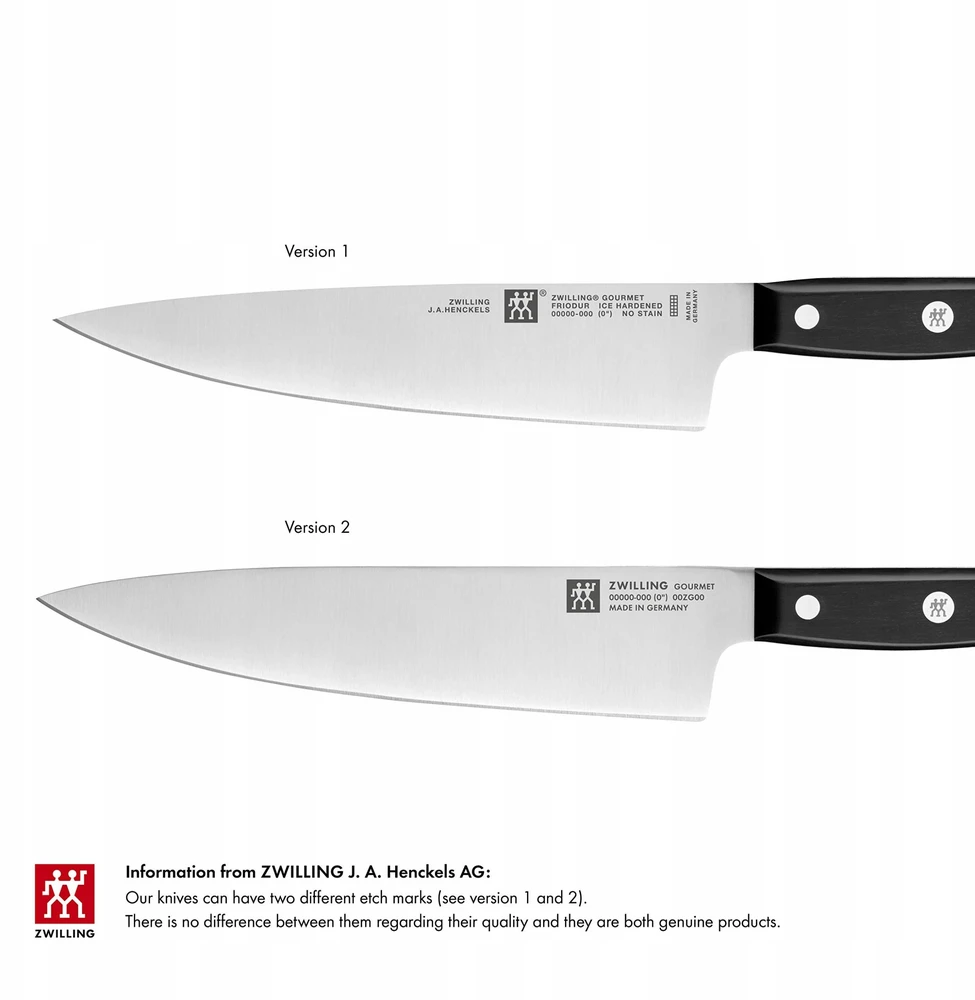 ZWILLING Gourmet peilių laikiklis su KiS technologija, 7 dalių, pelenų juodumo spalvos