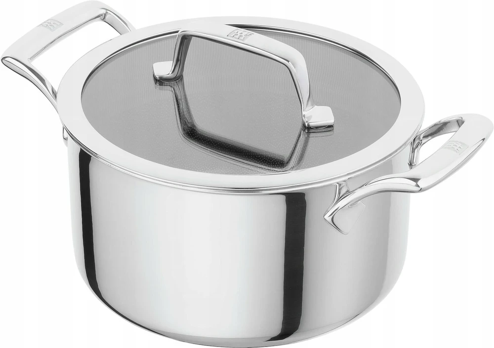 Zwilling „Peak“ virimo puodas 24 cm, 18/10 nerūdijančio plieno, sidabro spalvos